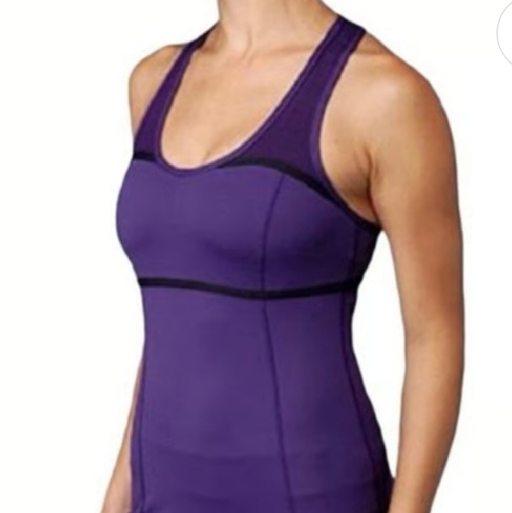 Lululemon  Lolo Commit  Racerback Tank Top Purple Size 6